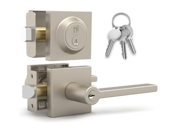 Satin Nickel Entry - Combo