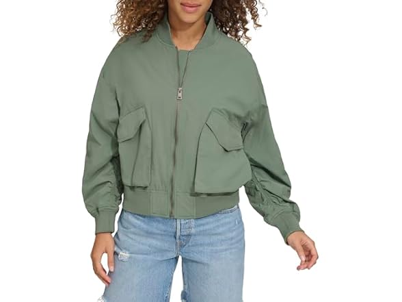 Levis Womens Lightweight Shorty Bomber