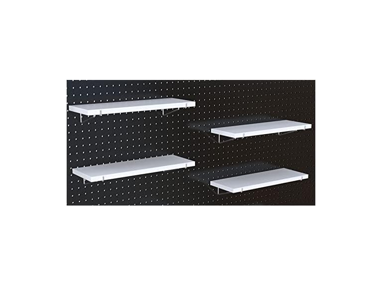 KINOMI Heavy Duty Pegboard Shelves
