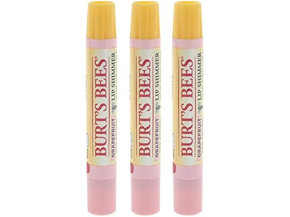 Burt's Bees Lip Shimmer, Grapefruit 0.09 oz
