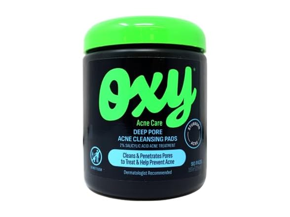 Oxy Daily Defense Cleansing Pads, 90 Count