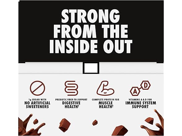 12CT Oikos Protein Shake, Chocolate, 30g High Protein