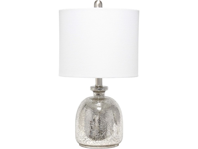 Textured Glass Table Lamp