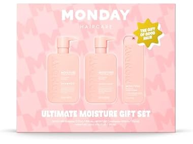 $8.99, Was $15.99, 43% Off! Monday Giftset - Moisture 12oz Shampoo & Conditioner Set dealfomo
