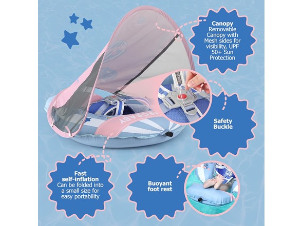 MAMBOBABYFLOAT Light Traveler Baby Float