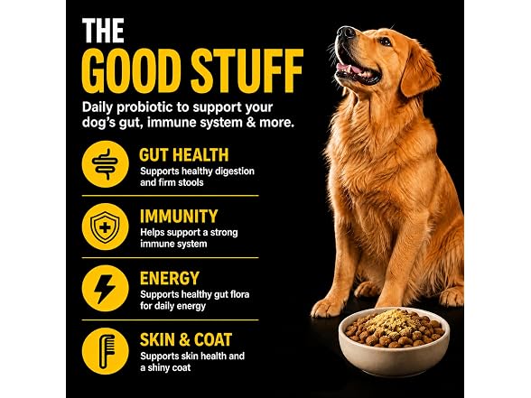 Koby Dog Probiotic Powder, 7B CFU with 8 Strains
