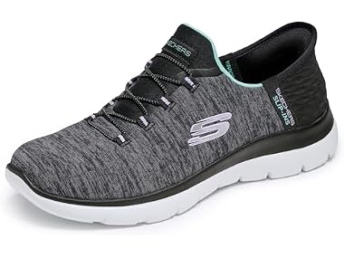$19.99, Was $76, 73% Off! Skechers Women's Summits Dazzling Haze Hands Free dealfomo