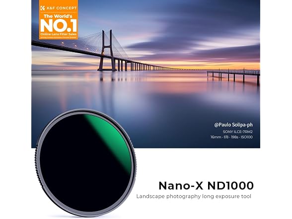 K&F CONCEPT 40.5mm ND1000 (10-Stop