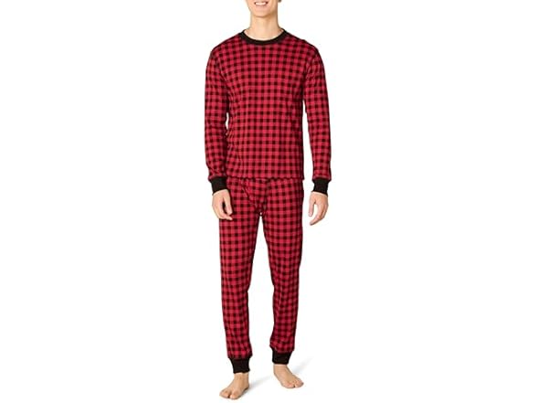 Amazon Essentials Mens Knit PJ Set