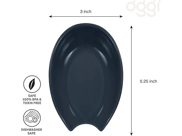 OGGI Spooner Ceramic Spoon Rest