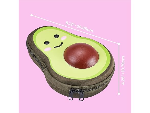It's Academic It's Academic Avocado Pencil Case School Sup