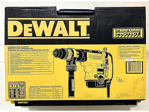 DEWALT D25763K 2 inch Max Combo Hammer