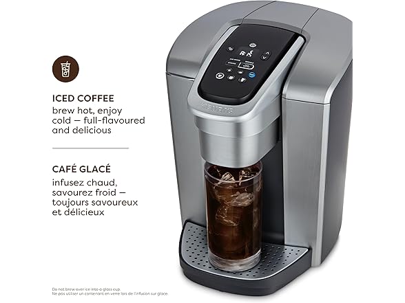 Keurig K-Elite Coffeemaker Brushed Slv