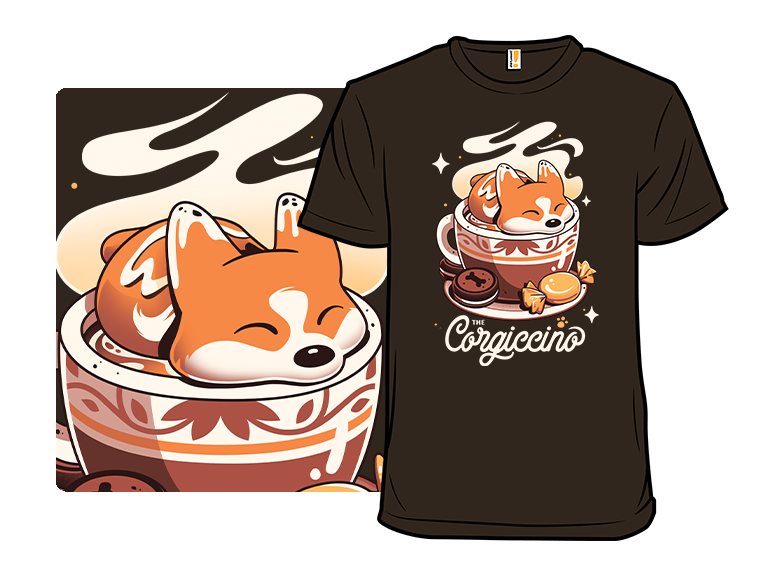 Corgi Coffee Break
