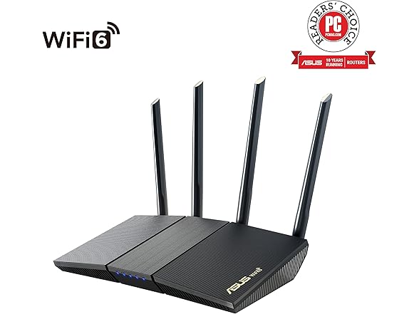 ASUS Dual Band Wi-Fi 6 Extendable Router