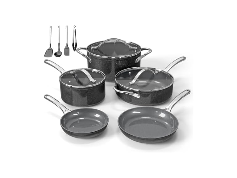 Bakkenmaster Bakken 12-Piece Ceramic Cookware Set - Gallery 15
