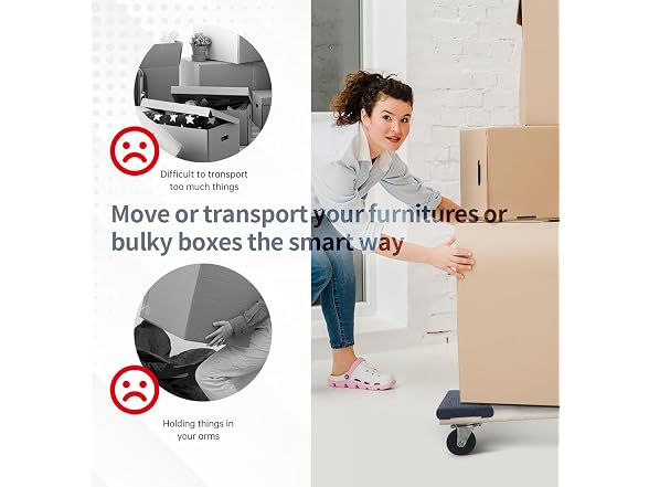 MaxWorks Furniture Moving Dolly 2-Pack