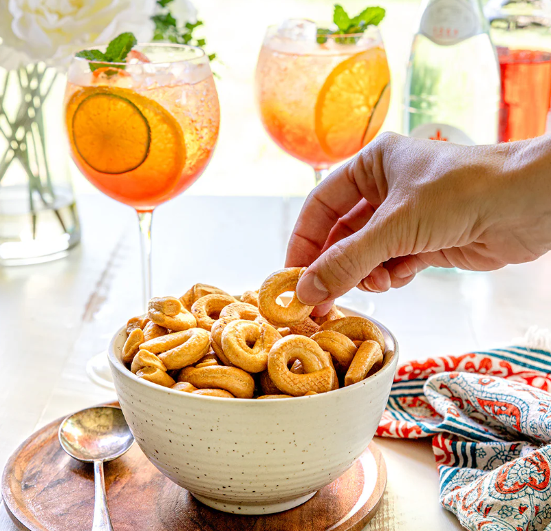 (4pk) Bona Furtuna Taralli Baked Organic Knots - Gallery 15