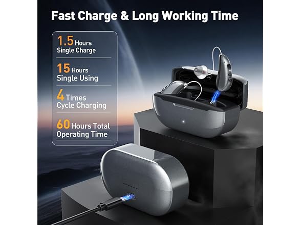 shejeison Hearing Aids for Seniors 16 Channel