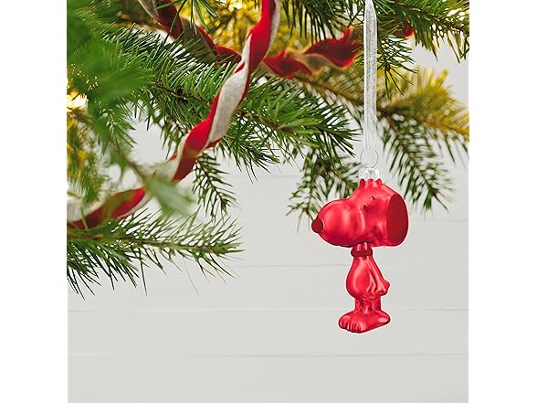 Hallmark Peanuts Snoopy Ornament 6Pk