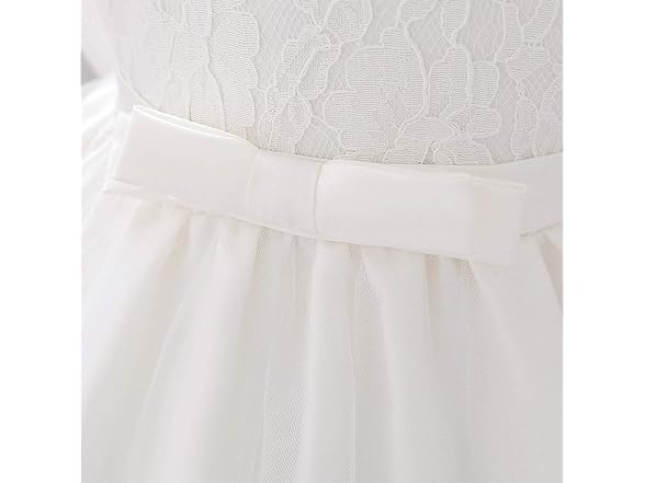 Idopip Girls (2-3T) Lace Flower Bowknot Tutu Dress