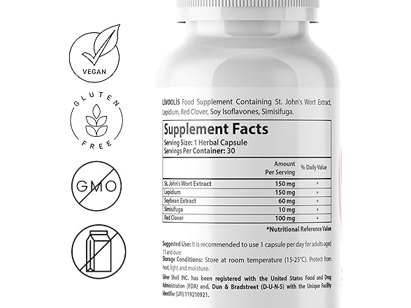 silvershell Menopause Relief Supplements