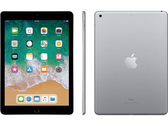 Apple 2017 iPad (9.7-inch, WiFi + Cellular, 32GB) - Space Gray (Renewed) (Open Box)
