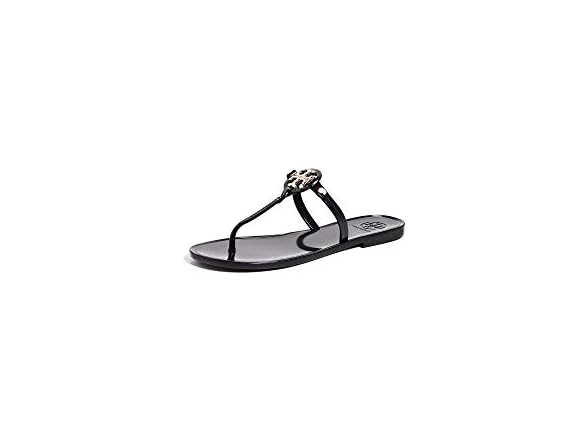 Tory Burch Mini Miller Flip Flops Black