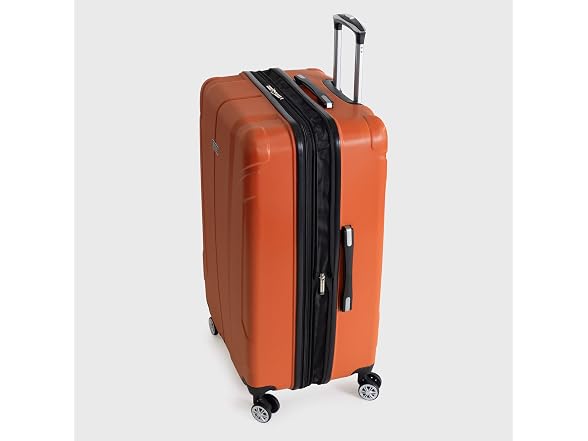 Derby Spinner Travel Upright Luggage, Mandarin, 28-Inch Checked
