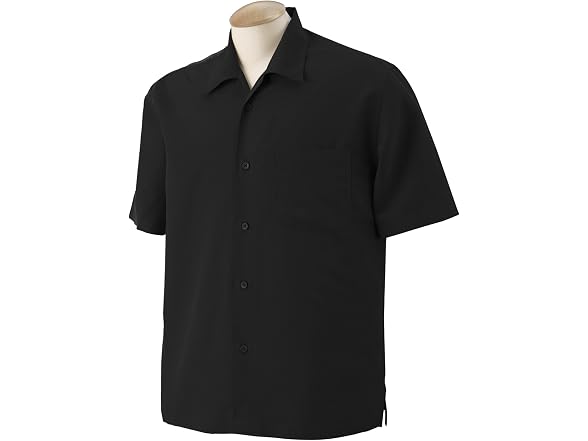 Harriton Men (XXL) Barbados Textured Camp Shirt