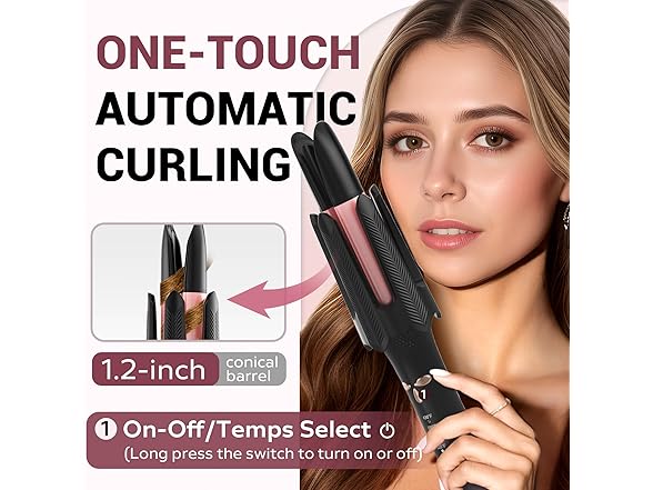Auto Rotating Hair Curler