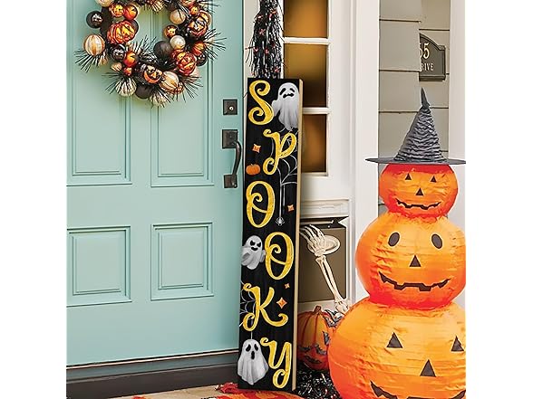 Halloween Spooky Porch Sign