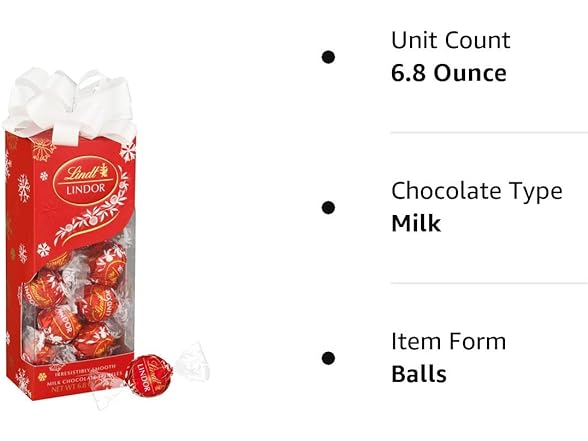 Lindt Lindor Milk Choc Truffles Traditio