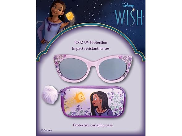 Disney Wish Sunglasses & Glasses Case