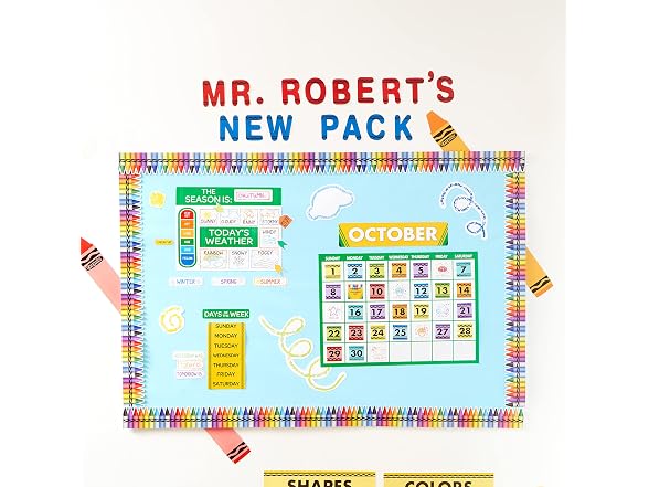 Eureka Crayola Crayons Door, Window, and Bulletin Board