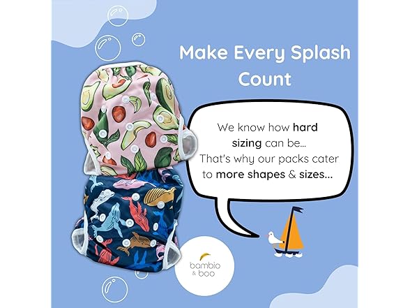 Bambi & Boo Reusable Swim Diapers