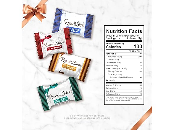 Russell Stover Shareables Milk Dark Choc