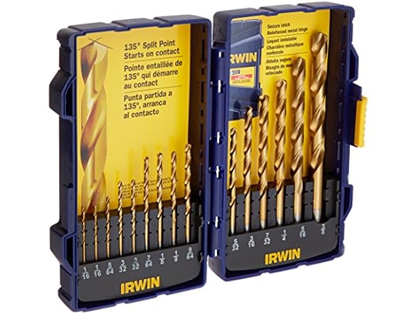 Irwin 4935607 15 Pc Drill Bit set