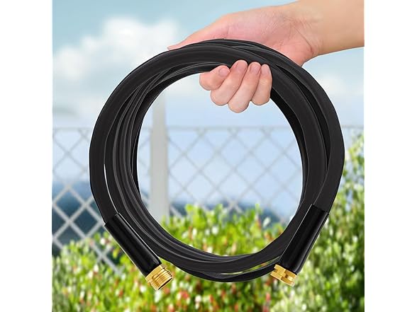 2025 Upgraded 50FT Non-Expanding Garden Hose