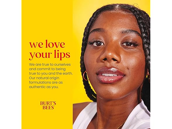 Burts Bees Pomegranate Lip Balm 4 Tubes 0.15oz