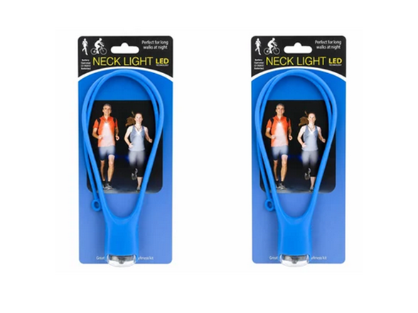 2-Pack Silicone LED Neck Light