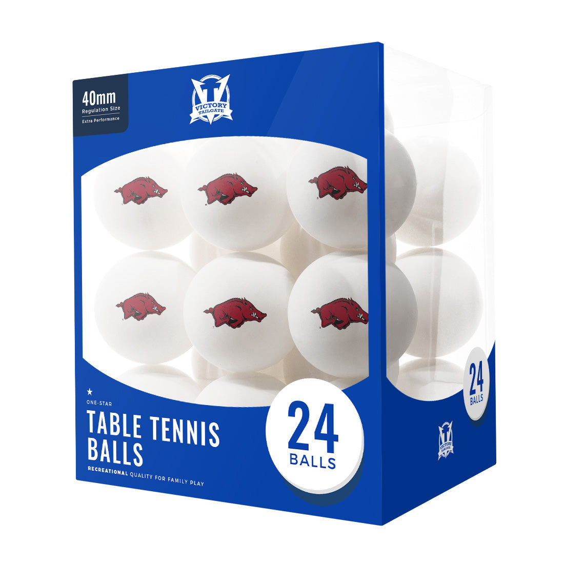 College Team Ping Pong Balls 24-Pack - Gallery 35