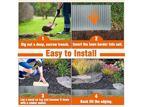 Gardzen Garden Landscape Edging Border