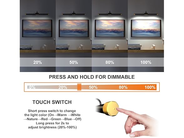 Starxing Picture Light with Remote