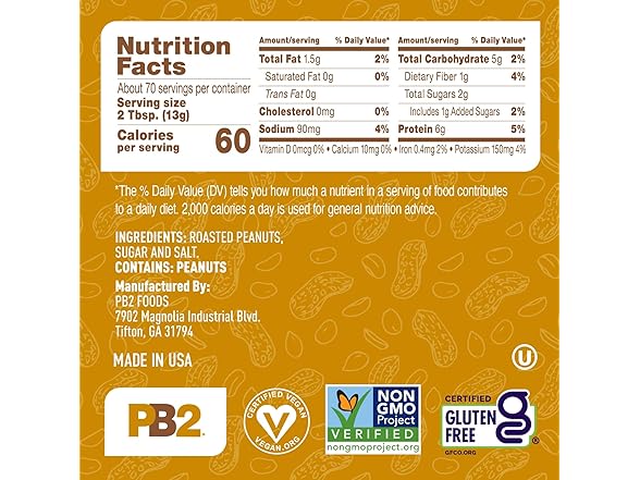 PB2 Original Powdered Peanut Butter - 32 oz