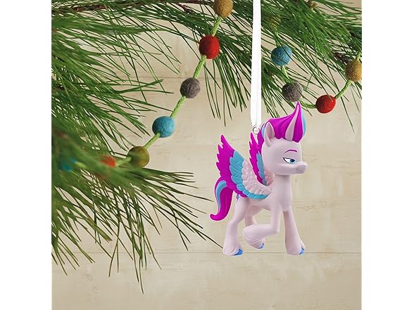 Hallmark My Little Pony Zipp Storm Christmas Ornament