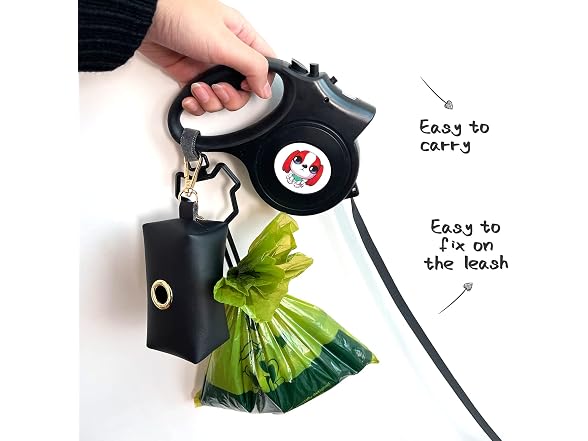Kitiimeow Dog Poop Bag Dispenser,Super Soft