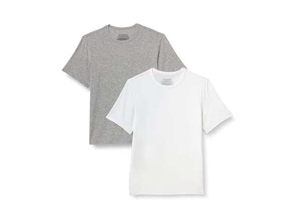 White / Medium Grey Heather