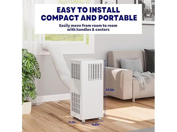 GarveeHome 8,000 BTU Portable Air Conditioner