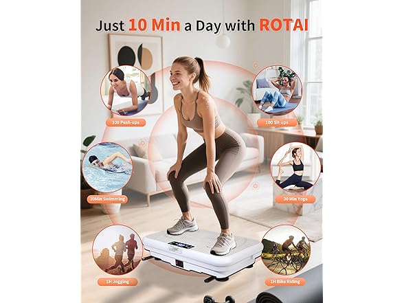 ROTAI BC1885825080001 Vibration Plate Exercise Machi